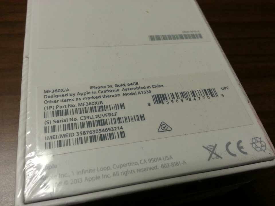 iphone5s 64G ȫ��δ���