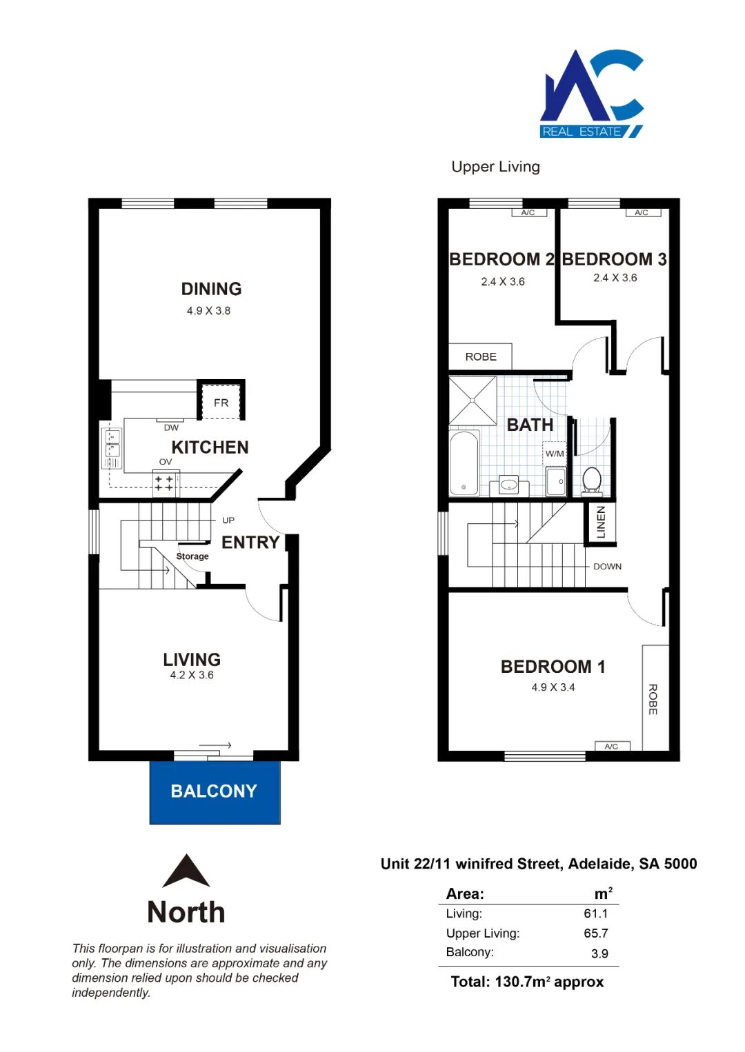 【AC澳联地产|出租】市中心公寓3房1卫1车位，包部分家具-2.jpg